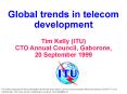 Global trends in telecom development PowerPoint PPT Presentation