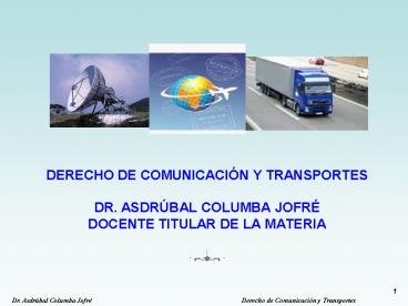 DERECHO DE COMUNICACI