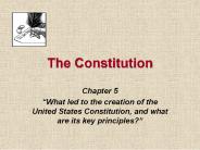 The Constitution