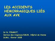 LES ACCIDENTS H