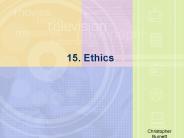 15. Ethics