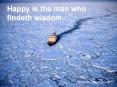 Happy is the man who findeth wisdom PowerPoint PPT Presentation