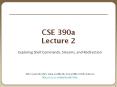 CSE 390a Lecture 2 PowerPoint PPT Presentation