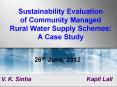 Sustainability Evaluation PowerPoint PPT Presentation