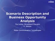 Scenario Description and Business Opportunity Analysis