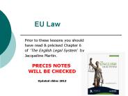 EU Law