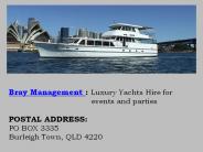 Luxury Yacht Hire for Events