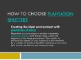 How to Choose Plantation Shutters PowerPoint PPT Presentation
