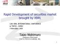 Rapid Development of securities market brought by XBRL PowerPoint PPT Presentation