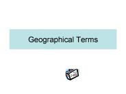 Geographical Terms