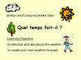weather words in french PowerPoint PPT Presentation