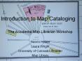 Introduction to Map Cataloging PowerPoint PPT Presentation