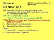Science Do Now: 12-8