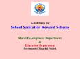 Guidelines for School Sanitation Reward Scheme  Rural Development Department PowerPoint PPT Presentation