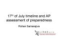 17th of July timeline and AP assessment of preparedness PowerPoint PPT Presentation