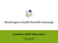 Scenarios: SHOP Enrollments PowerPoint PPT Presentation