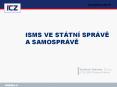 ISMS VE ST PowerPoint PPT Presentation
