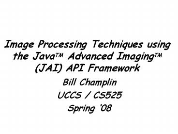 presentation player overlay