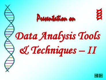 PPT – Data Analysis Tools PowerPoint presentation | free to download ...