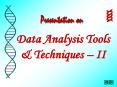 Data Analysis Tools PowerPoint PPT Presentation