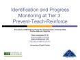 Identification and Progress Monitoring at Tier 3:  Prevent-Teach-Reinforce PowerPoint PPT Presentation