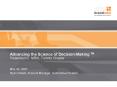 Advancing the Science of Decision-Making TM Presented to: MRIA, Toronto Chapter PowerPoint PPT Presentation