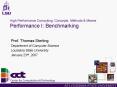 High Performance Computing: Concepts, Methods PowerPoint PPT Presentation