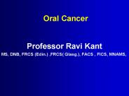 Oral Cancer