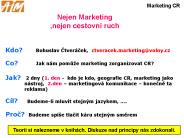 Nejen Marketing ,nejen cestovn