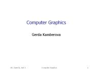 Application of Computer Graphics