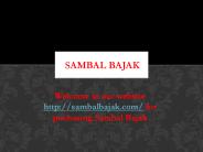 Sambal sauce