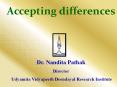 Accepting differences PowerPoint PPT Presentation