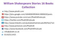 William Shakespeare Stories 16 Books Collection