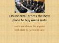 Best Place to Buy Mens Suits