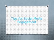 Tips for Social Media Management