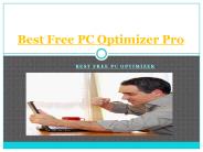 Best Free PC Optimizer Pro Software