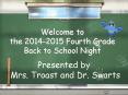 Welcome to the 2014-2015 Fourth Grade Back to School Night PowerPoint PPT Presentation