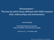 fasd and perseveration.