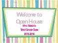 Welcome to Third Grade PowerPoint PPT Presentation