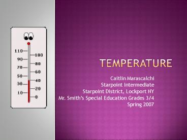 Temperature