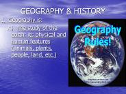 GEOGRAPHY