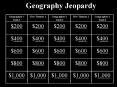 Geography Jeopardy PowerPoint PPT Presentation