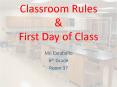 Classroom Rules PowerPoint PPT Presentation