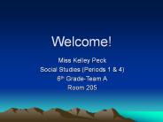 Miss Kelley Peck