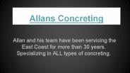 Allans Concreting
