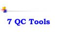 7 QC Tools PowerPoint PPT Presentation
