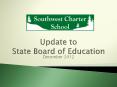 Update to State Board of Education PowerPoint PPT Presentation