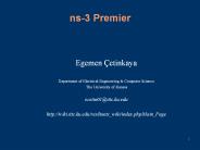 ns-3 Premier