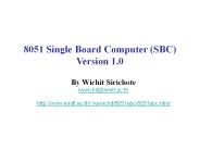 8051 Single Board Computer (SBC) Version 1.0