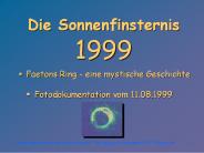 Die Sonnenfinsternis
